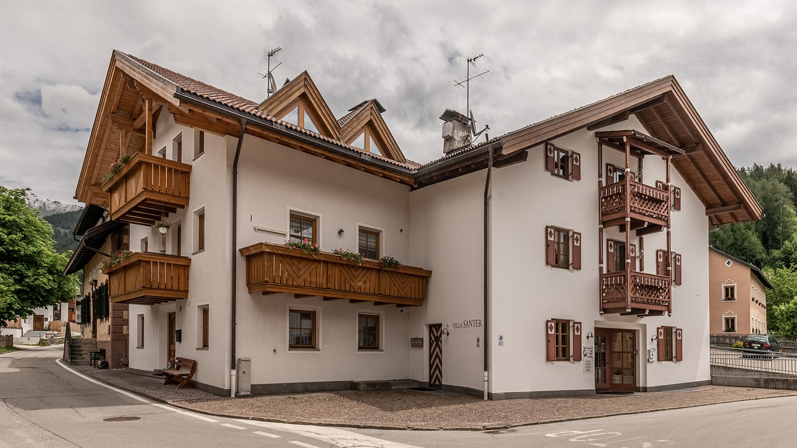 Ferienwohnungen Appartements Toblach Villa Santer